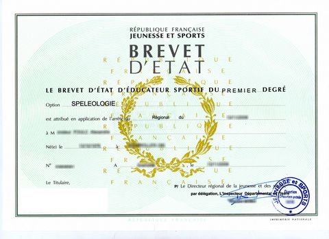 Le Brevet d'Etat